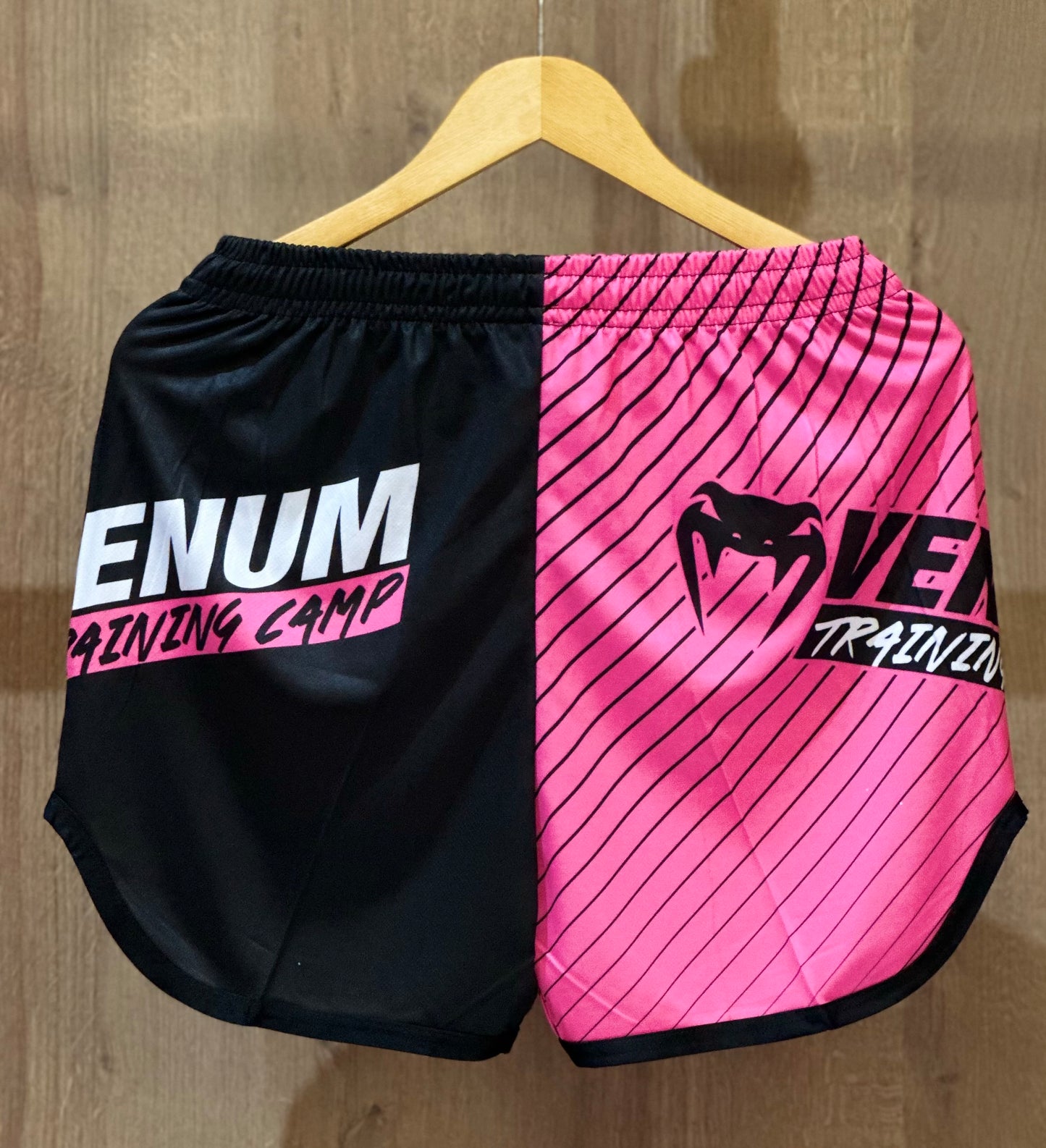 Ensemble Sport Homme T-Shirt + Short – Rose & Noir | Boxing & Training