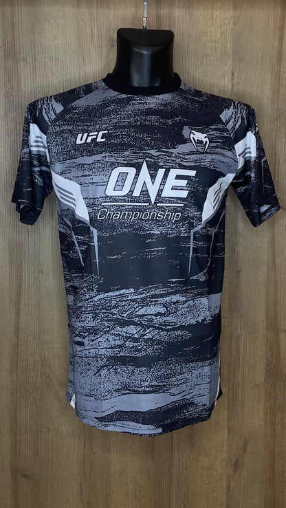 Ensemble Venum x ONE Championship (Maillot + Short) - Gris/Noir