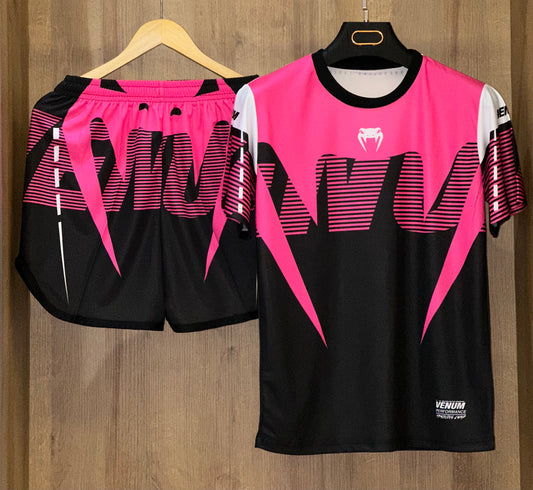 أنسِمبل الوردي ديال الأناقة | Ensemble Rose Élégance | Pink Elegance Ensemble