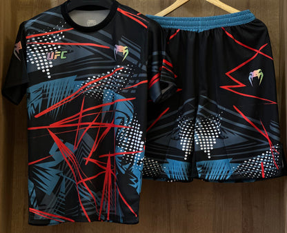 UFC 314 Miami Edition Sportswear Set – T-Shirt & Shorts