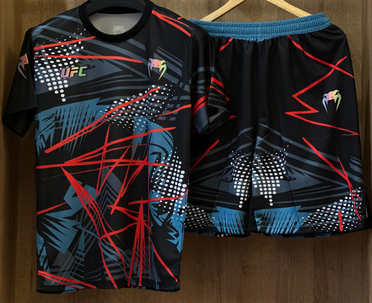 UFC 314 Miami Edition Sportswear Set – T-Shirt & Shorts