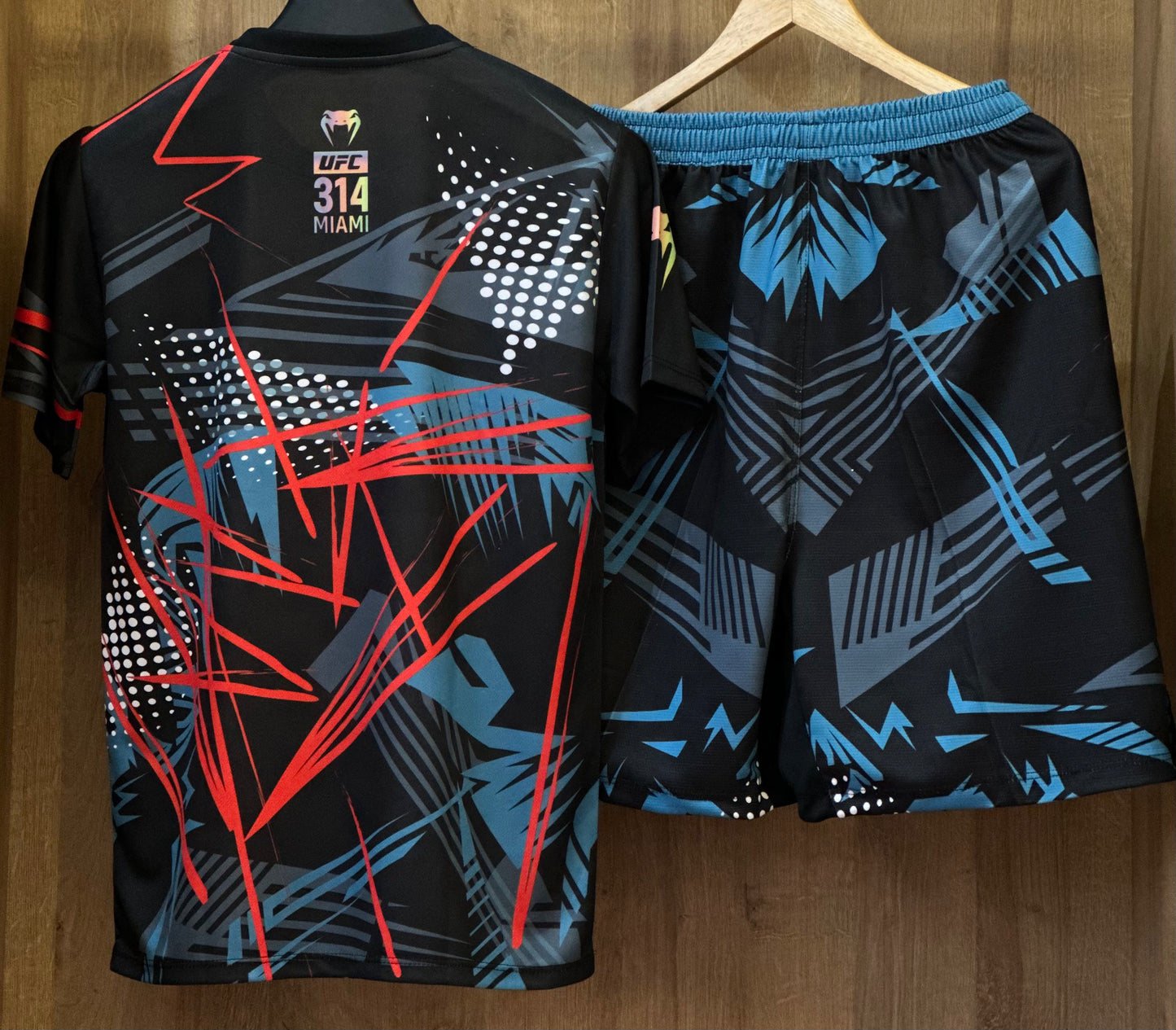 UFC 314 Miami Edition Sportswear Set – T-Shirt & Shorts