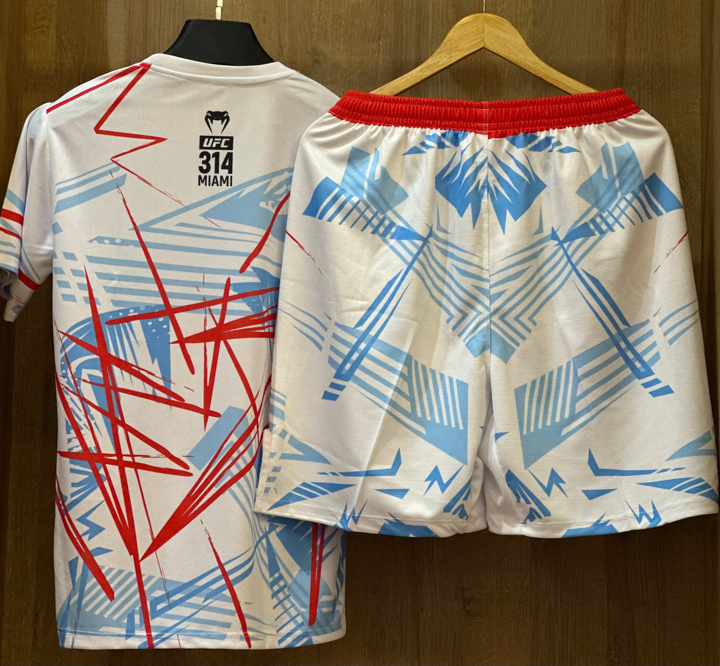 UFC 314 Miami Edition Sportswear Set – T-Shirt & Shorts